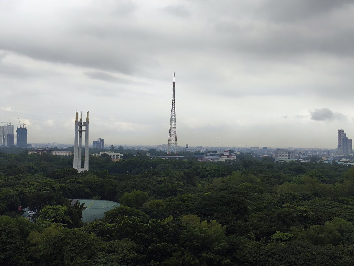 An overview of the Quezon Memorial Circle in Quezon City